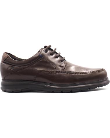 FLUCHOS ZAPATOS DE HOMBRE CORDONES ZETA F0602 VARIOS COLORES MARRóN