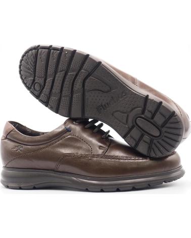 FLUCHOS ZAPATOS DE HOMBRE CORDONES ZETA F0602 VARIOS COLORES MARRóN