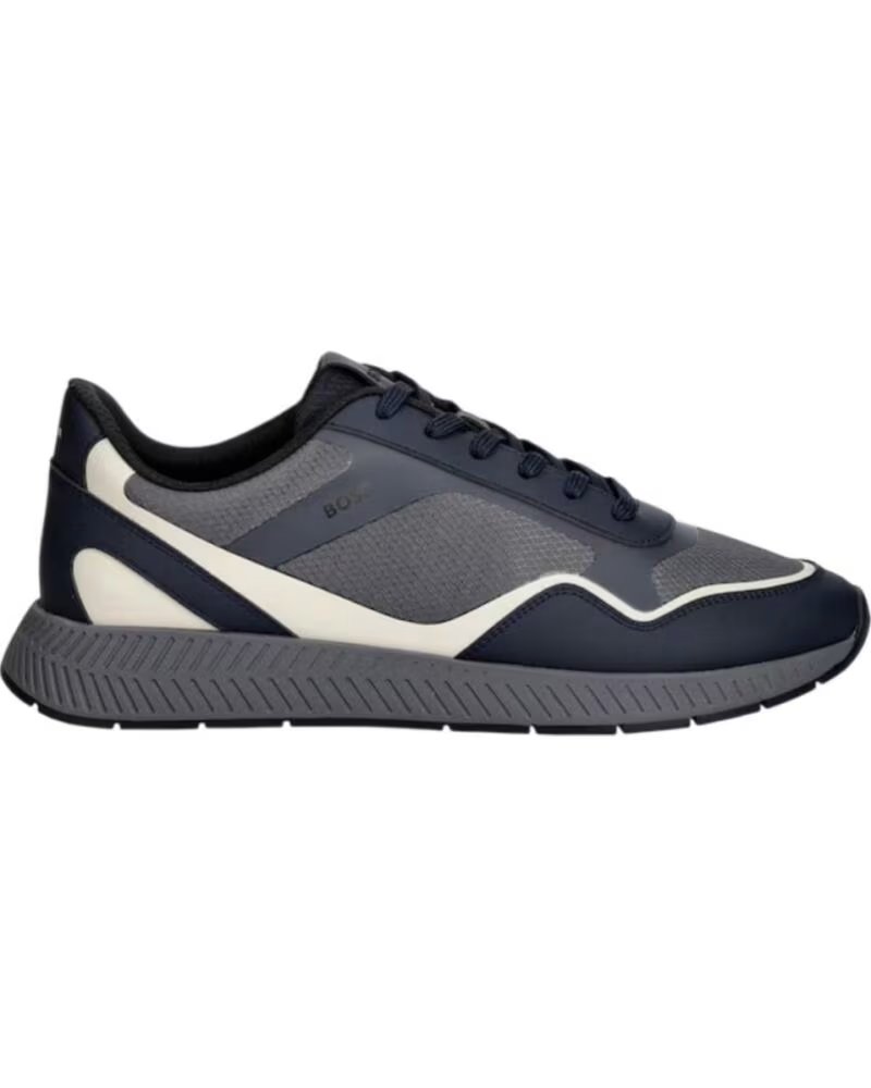 BOSS ZAPATILLAS TITANIUM RUN AZUL PARA HOMBRE