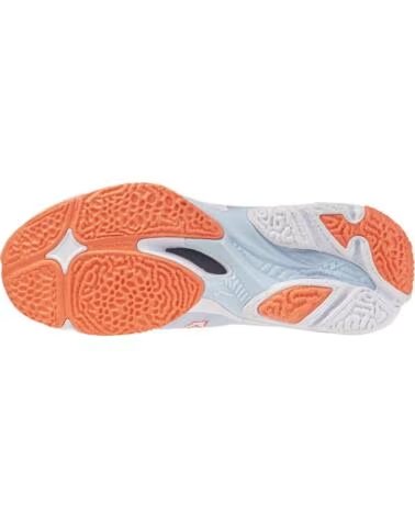 ZAPATILLAS MIZUNO WAVE LIGHTNING ELITE MID PARA BALONMANO Y VOLEIBOL AZUL