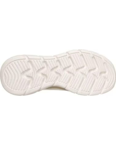 SKECHERS Zapatillas Bob Flex en color blanco para mujer BLANCO