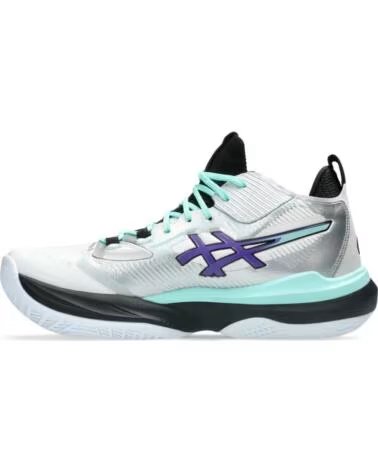 ASICS ZAPATILLAS METARISE 2 PLATA Y MORADO PLATINO PURO-VERDE PINO-VERDE STRIKE-NEGRO