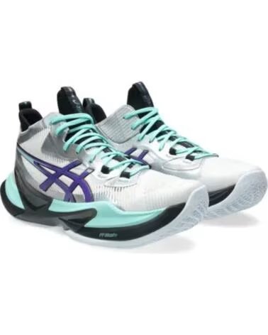 ASICS ZAPATILLAS METARISE 2 PLATA Y MORADO PLATINO PURO-VERDE PINO-VERDE STRIKE-NEGRO