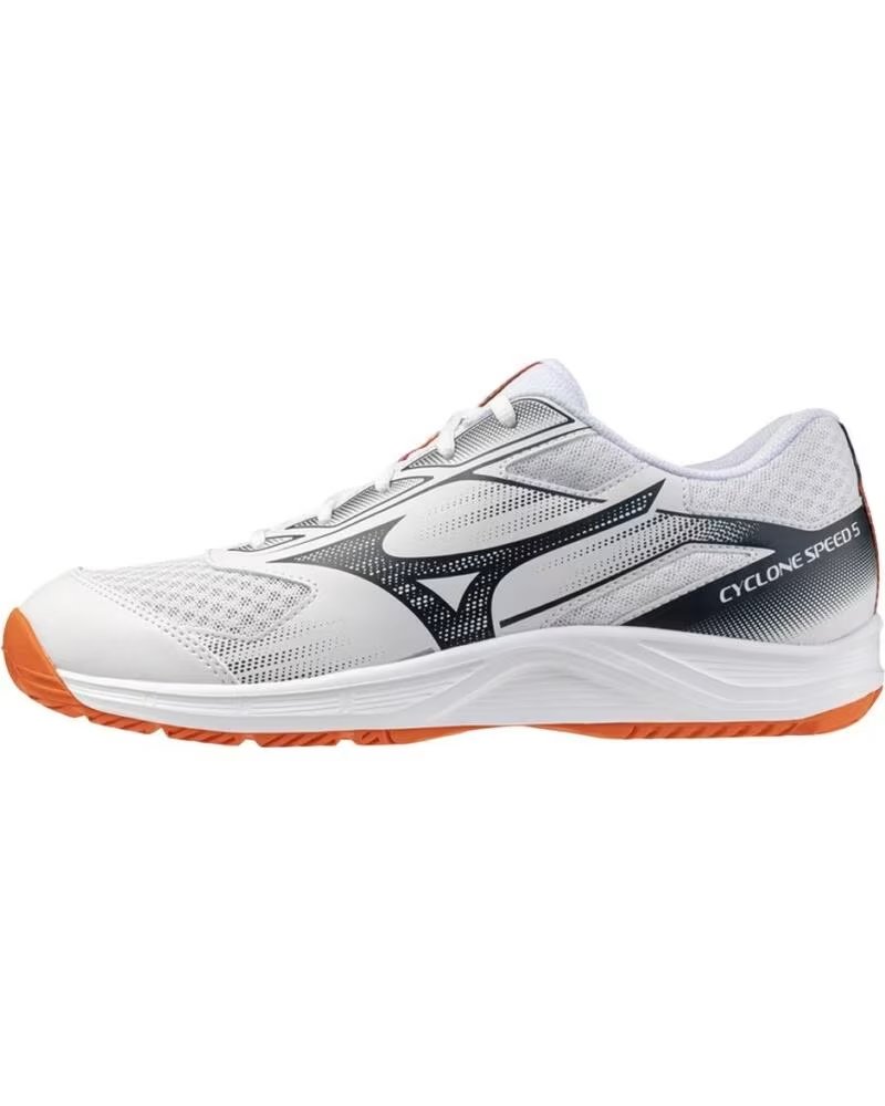 MIZUNO Zapatillas Cyclone Speed 5 Blanco y Naranja NARANJA