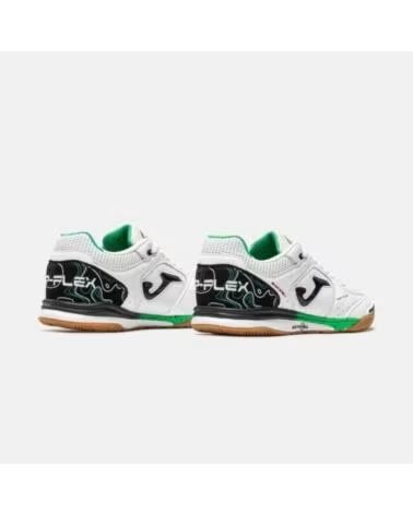 JOMA Zapatillas Top-flex Rebound Blanca y Verde BLANCO