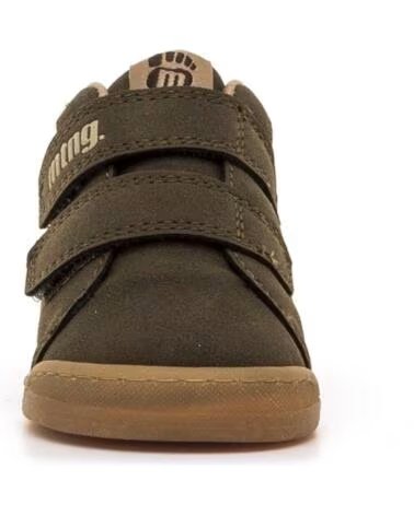 ZAPATOS PRIMEROS PASOS BEBÉ NIÑO MTNG 49066 CAQUI KHAKI BAREFOOT