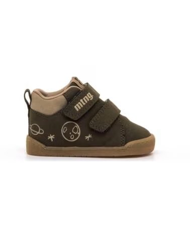 ZAPATOS PRIMEROS PASOS BEBÉ NIÑO MTNG 49066 CAQUI KHAKI BAREFOOT