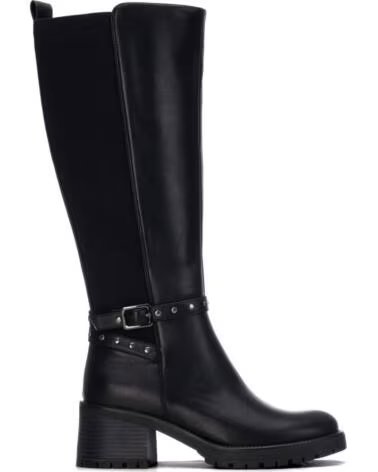 XTI Botas de Tacon Mujer 146081 Negro NEGRO