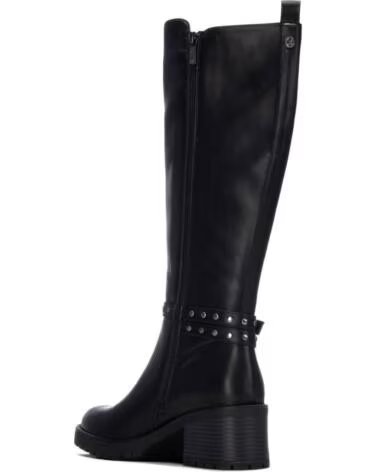 XTI Botas de Tacon Mujer 146081 Negro NEGRO