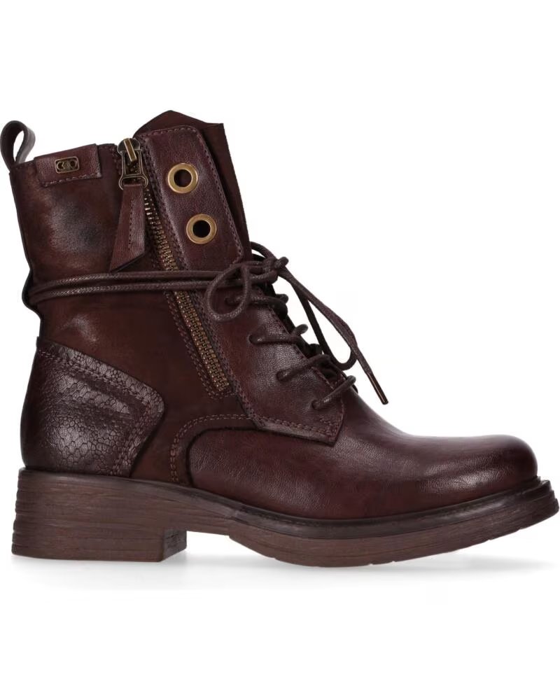 CHIKA10 OLIMPIA 01 WOMEN´S FAUX LEATHER ANKLE BOOTS MARRON-BROWN