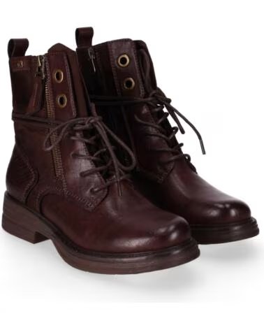 CHIKA10 OLIMPIA 01 WOMEN´S FAUX LEATHER ANKLE BOOTS MARRON-BROWN