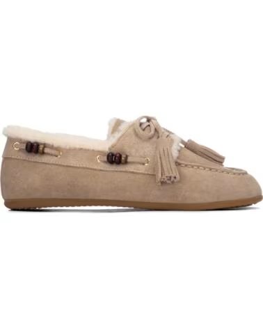CARMELA Zapato de mujer 164186 Beige MARRóN