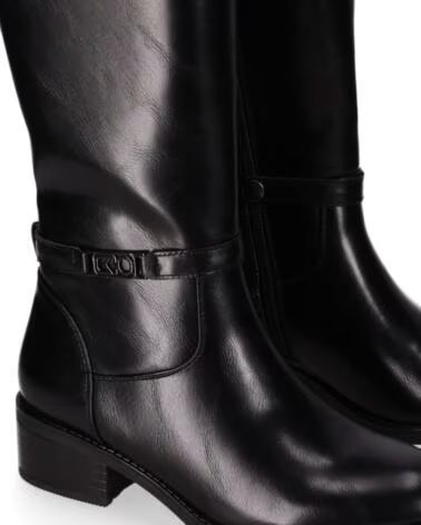 CHIKA10 ENARA 05 BOTTE HAUTE EN FAUX CUIR POUR FEMME NEGRO-BLACK