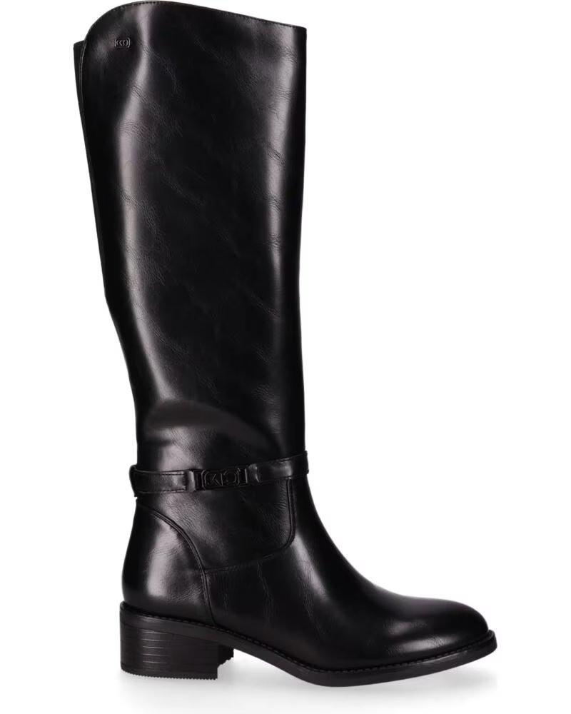 CHIKA10 ENARA 05 BOTTE HAUTE EN FAUX CUIR POUR FEMME NEGRO-BLACK