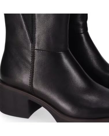 CHIKA10 RE NENUFAR 01 BOTAS DE COURO PARA MULHER NEGRO-BLACK
