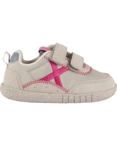MUNICH Zapatillas Baby Koda W en blanco para ninas BLANCO