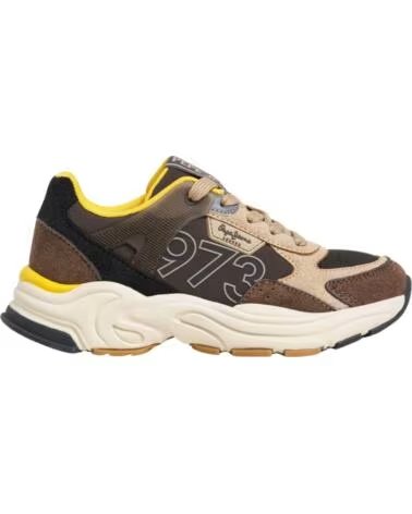PEPE JEANS Zapatillas Pbs600005-876 en marron para ninos MARRóN