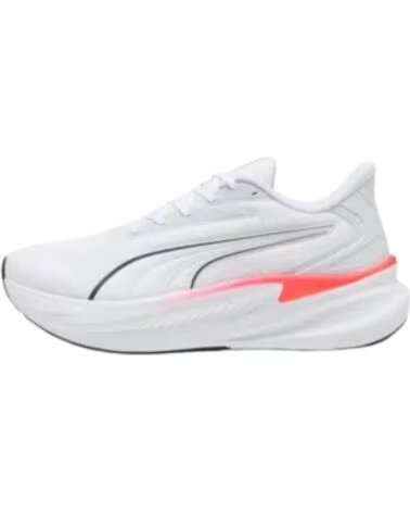 PUMA ZAPATILLAS DE RUNNING MAXSTRIDE LITE WHITE-ULTRA RED BLANCO