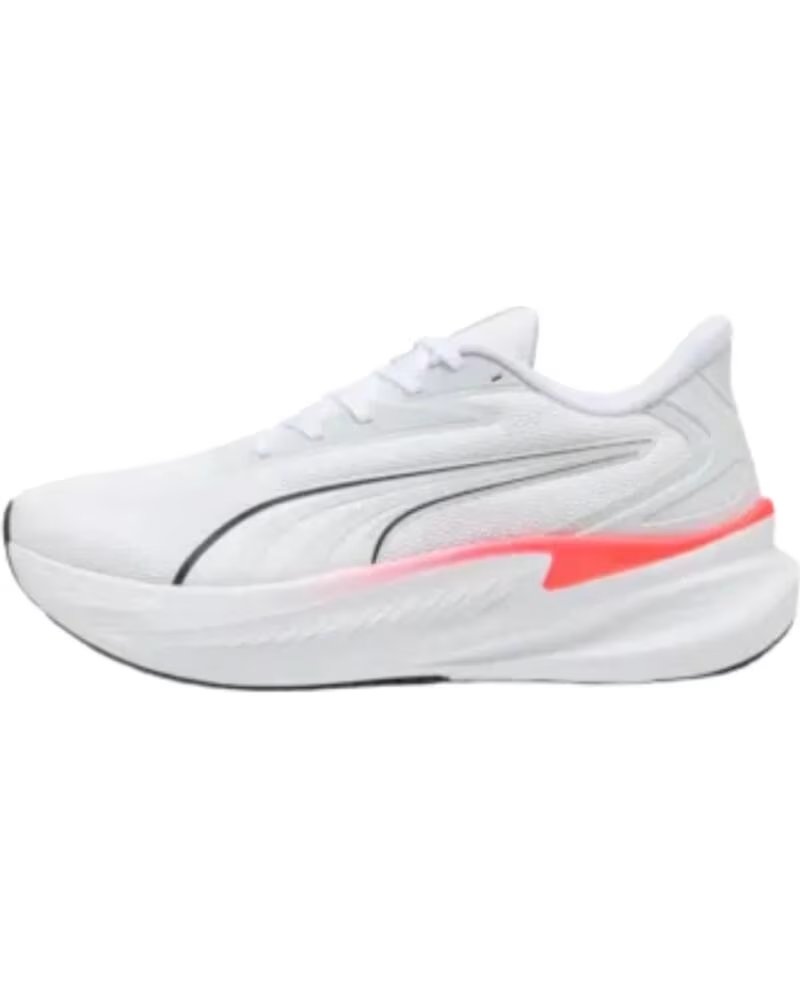 PUMA ZAPATILLAS DE RUNNING MAXSTRIDE LITE WHITE-ULTRA RED BLANCO