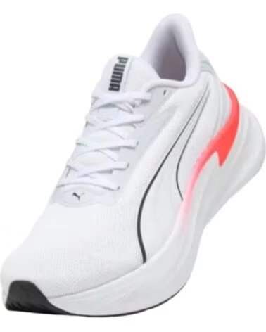 PUMA ZAPATILLAS DE RUNNING MAXSTRIDE LITE WHITE-ULTRA RED BLANCO