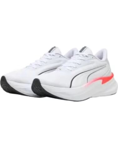 PUMA ZAPATILLAS DE RUNNING MAXSTRIDE LITE WHITE-ULTRA RED BLANCO