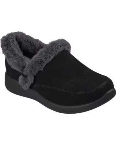 SKECHERS SLIP-INS COZY ESCAPE WOMEN´S SLIPPERS NEGRO