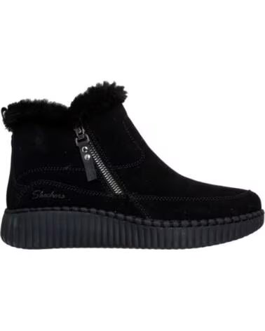 SKECHERS STIVALETTI BASSI WILSHIRE BLVD - FRESH ZIP NERO NEGRO