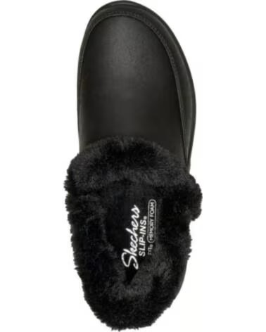 SKECHERS SLIP-INS COZY ESCAPE WOMEN´S SLIPPERS NEGRO
