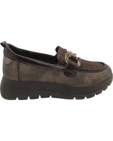 MYSOFT SAPATOS MOCASSIM FEMININO 26M629 MARROM MARRON