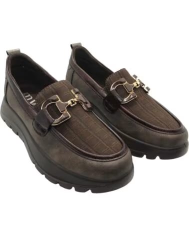 MYSOFT SAPATOS MOCASSIM FEMININO 26M629 MARROM MARRON