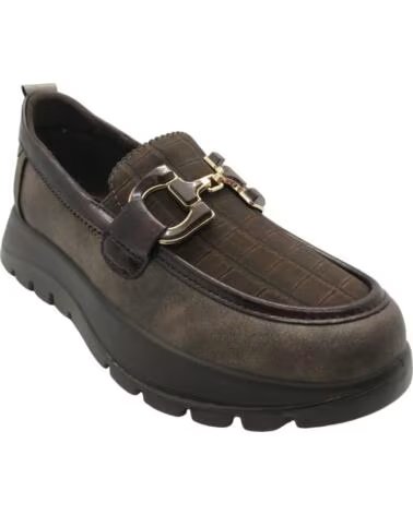 MYSOFT SAPATOS MOCASSIM FEMININO 26M629 MARROM MARRON