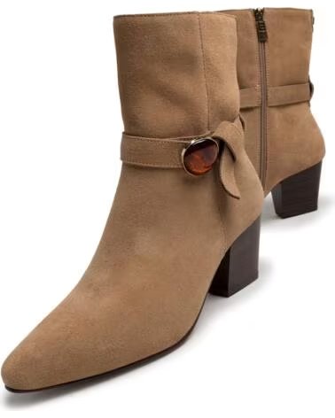 BOTTINES À TALONS MTNG 55998 BEIGE