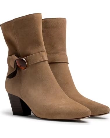 BOTTINES À TALONS MTNG 55998 BEIGE