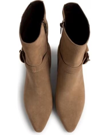 BOTTINES À TALONS MTNG 55998 BEIGE