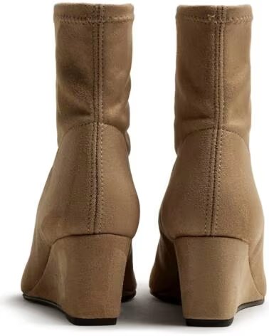 STIVALETTI CON ZEPPA MTNG 55254 BEIGE