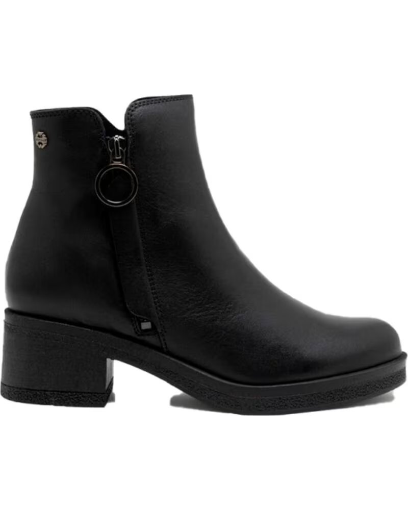 PORRONET BOTTINES À TALONS 4830 NOIR NEGRO