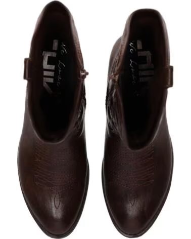 CHIKA10 ISKIA 04 BOTAS DE MUJER ESTILO COWBOY EN MARRÓN MARRON-BROWN