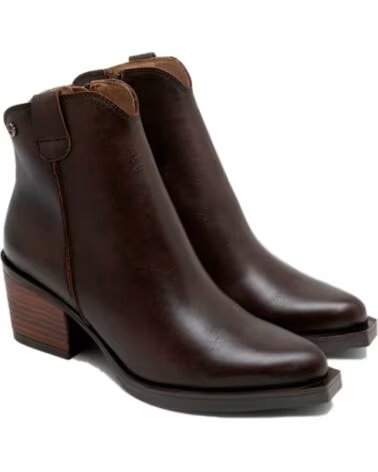 PORRONET BOTTINES À TALONS FEMME 4850 MOKA MARRóN