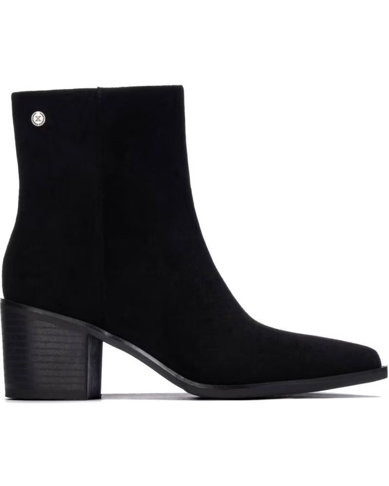 XTI HEELED ANKLE BOOTS 146509 ANTRACITA