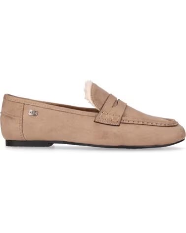 MOCASSINS RASOS FEMININOS CHIKA10 LAMBADA 01 TAUPE TAUPE-TAUPE