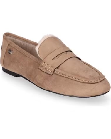 MOCASSINS RASOS FEMININOS CHIKA10 LAMBADA 01 TAUPE TAUPE-TAUPE