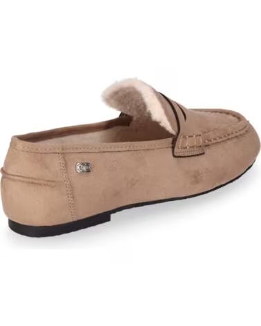 MOCASSINS RASOS FEMININOS CHIKA10 LAMBADA 01 TAUPE TAUPE-TAUPE