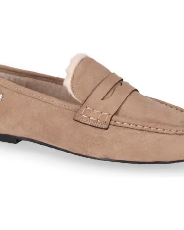 MOCASSINS RASOS FEMININOS CHIKA10 LAMBADA 01 TAUPE TAUPE-TAUPE