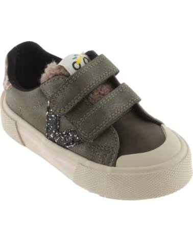 VICTORIA GIRLS SNEAKERS TRIBU STRAPS METALLIC 1065202 KAKI
