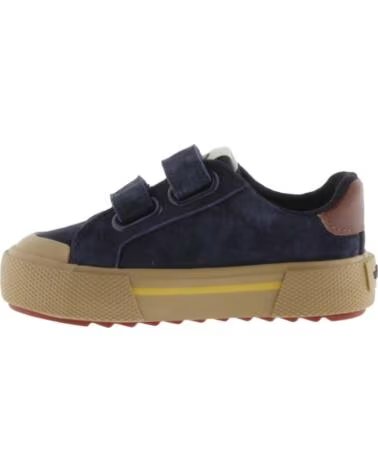 KINDER SNEAKERS TRIBU KLETTVERSCHLUSS VELOURSLEDER 1065201 MARINEBLAU MARINO