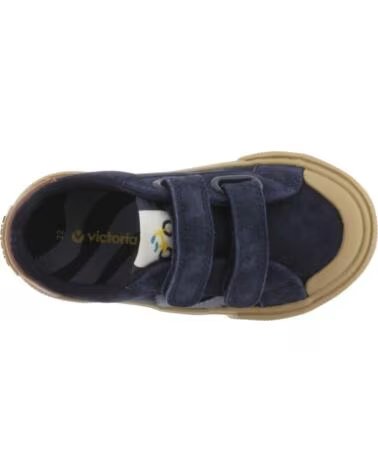 KINDER SNEAKERS TRIBU KLETTVERSCHLUSS VELOURSLEDER 1065201 MARINEBLAU MARINO