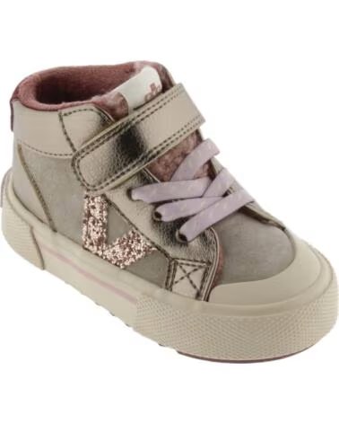 VICTORIA HIGH-TOP-SNEAKER TRIBU RIEMEN UND ELASTIK 1065203 NUDE