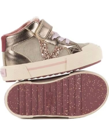 VICTORIA HIGH-TOP-SNEAKER TRIBU RIEMEN UND ELASTIK 1065203 NUDE