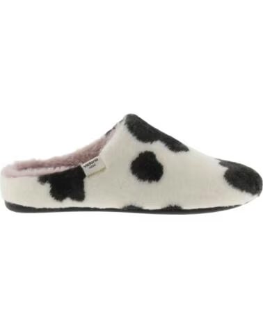 VICTORIA HAUSSCHUHE NORTE KUHFELL 1081127 BLANCO