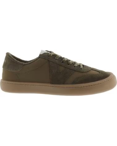 VICTORIA TÉNIS OLMO BAREFOOT NYLON E CAMURÇA 1186110 KAKI